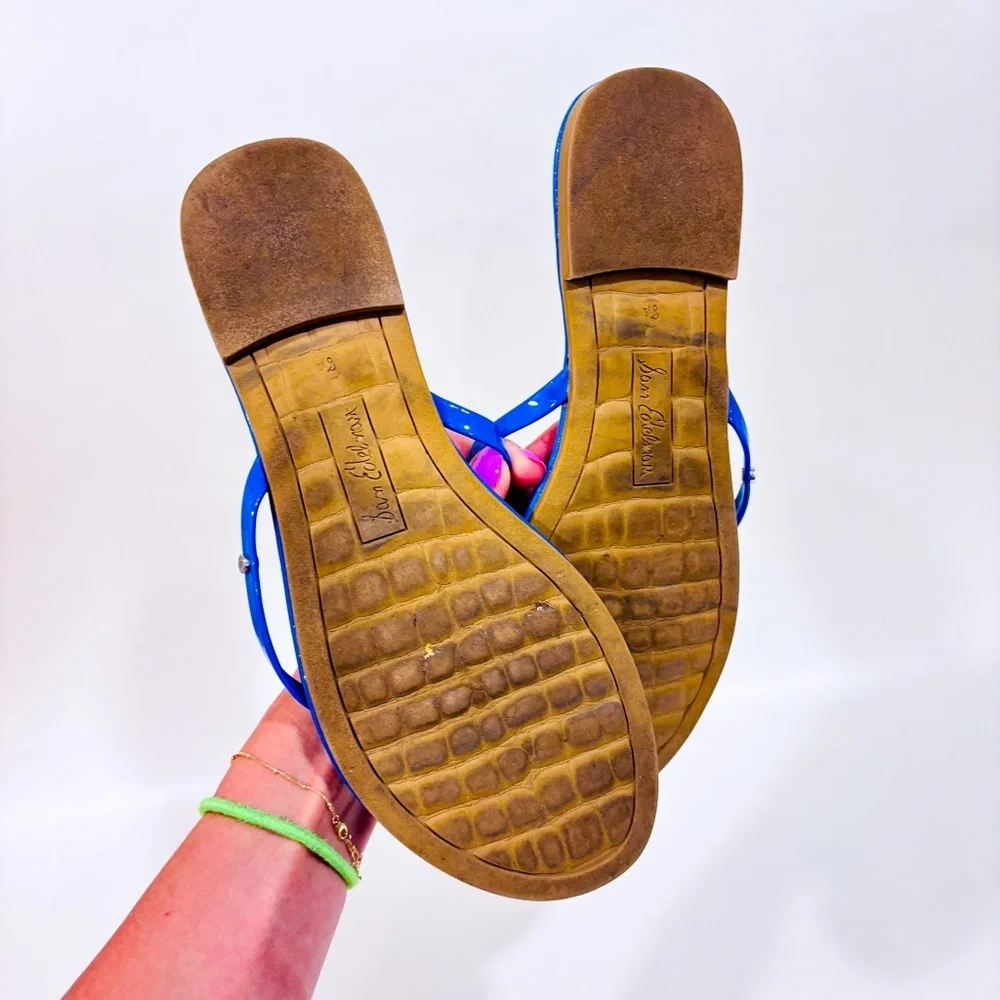 SAM EDELMAN‎ Blue flip flops - Picture 7 of 7